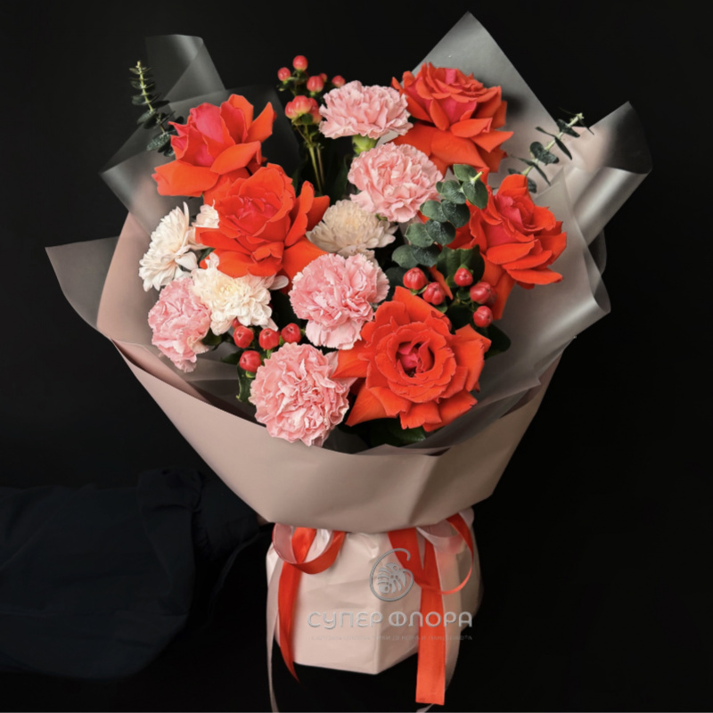 Букет из цветов &laquo;Оливия&raquo; 