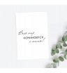 Мини-карточка "Весь мир начинается с мамы"