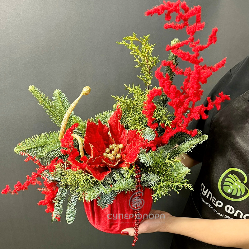 Композиция &laquo;Снежное сердце&raquo;