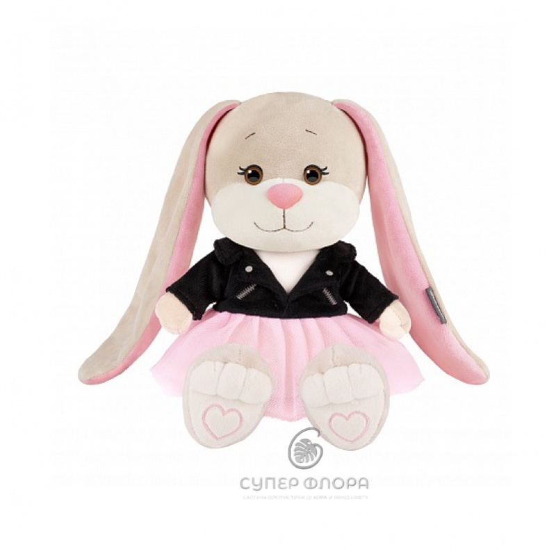 Зайка &laquo;Лин&raquo; в чёрной куртке 1