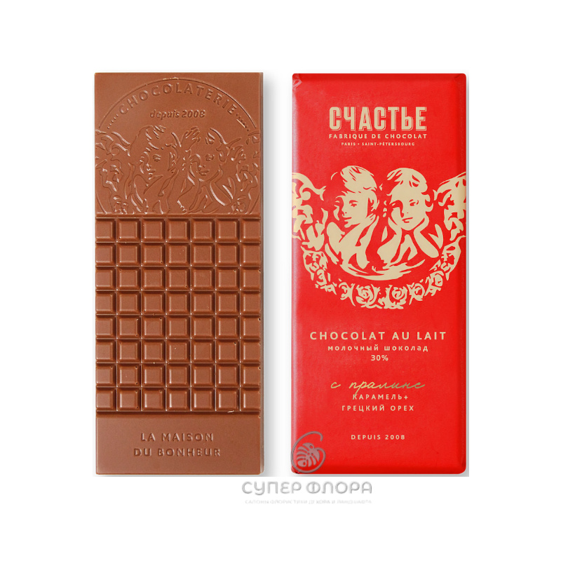 Коллекция шоколадных плиток с пралине &laquo;Счастье&raquo;  3