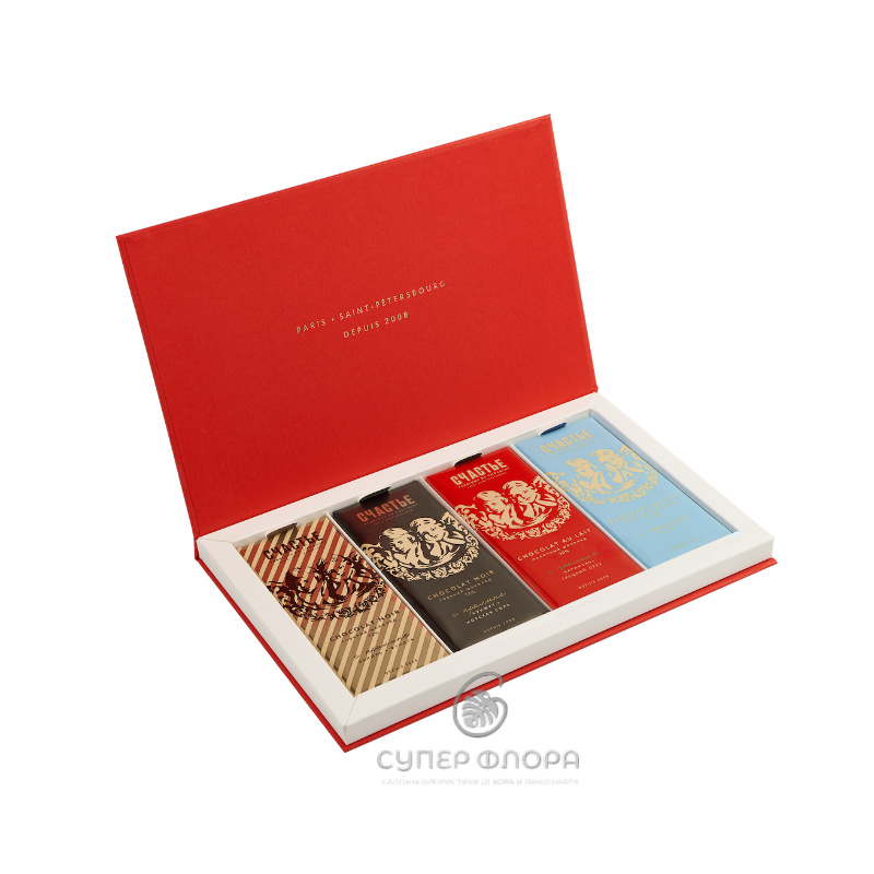 Коллекция шоколадных плиток с пралине &laquo;Счастье&raquo; 