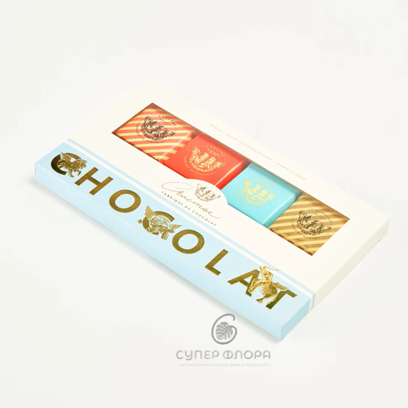 Коллекция шоколадных плиток с пралине &laquo;Счастье&raquo; 8 