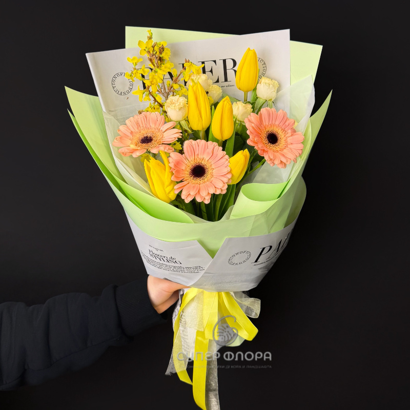 Букет из цветов &laquo;Фиби&raquo;