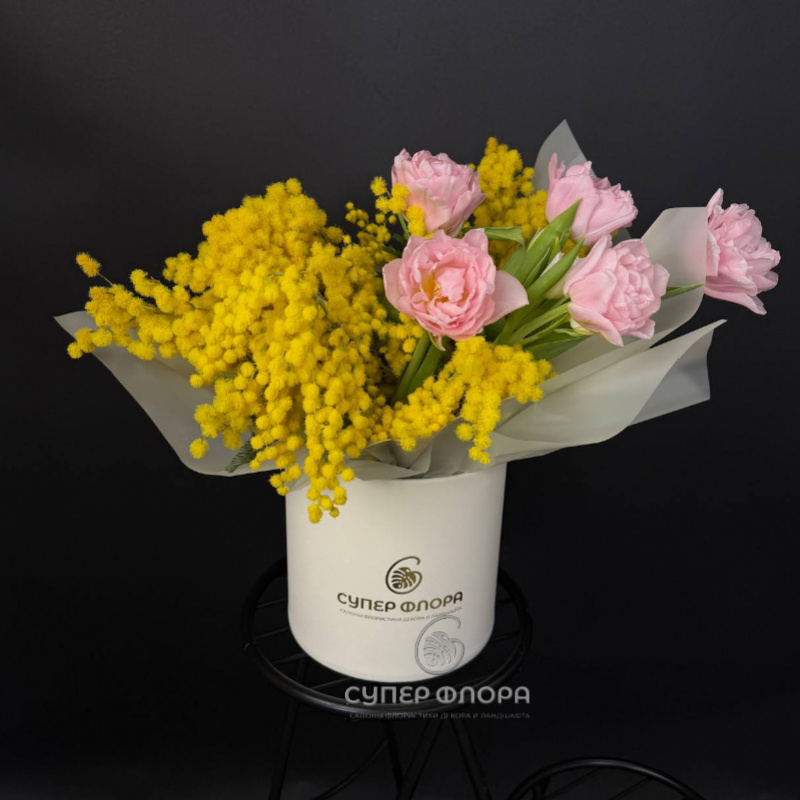 Композиция из цветов &laquo;Абриль&raquo;