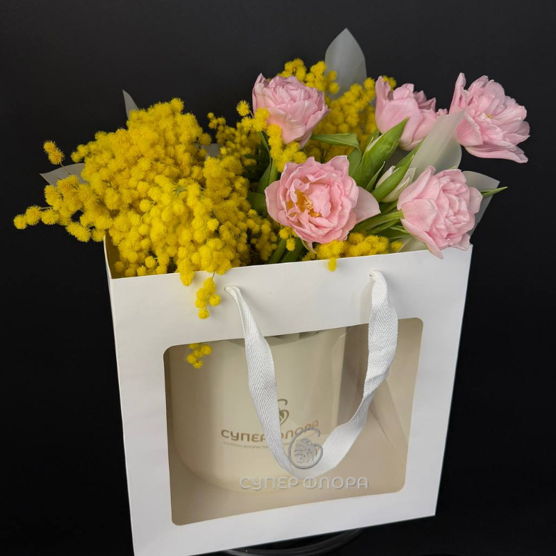 Композиция из цветов &laquo;Абриль&raquo; 1