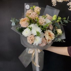 Букет «Peach» (Северная) от интернет-магазина «Супер Флора» в Нижневартовске